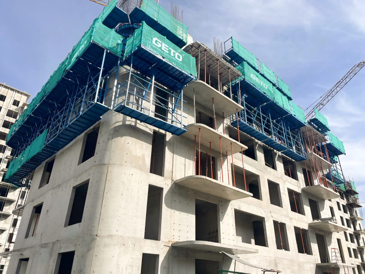 Lifting Climbing Formwork System 2