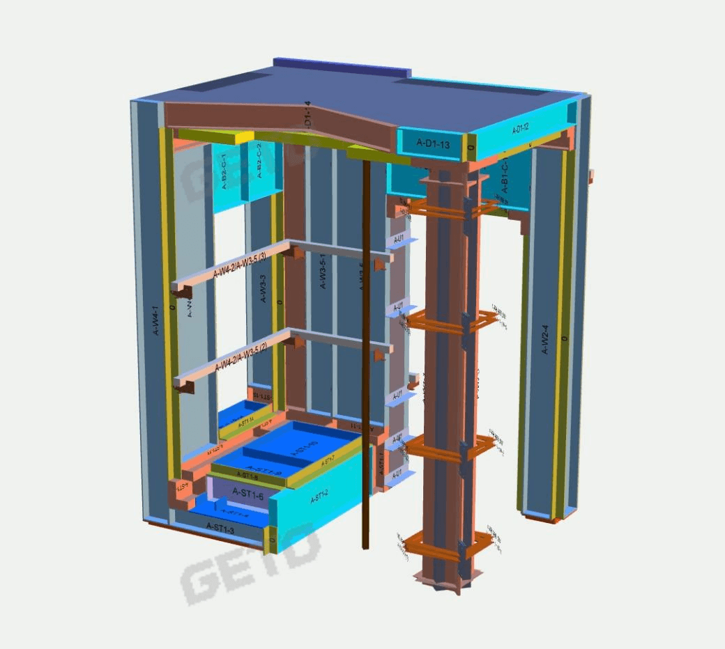 Aluminium formwork system